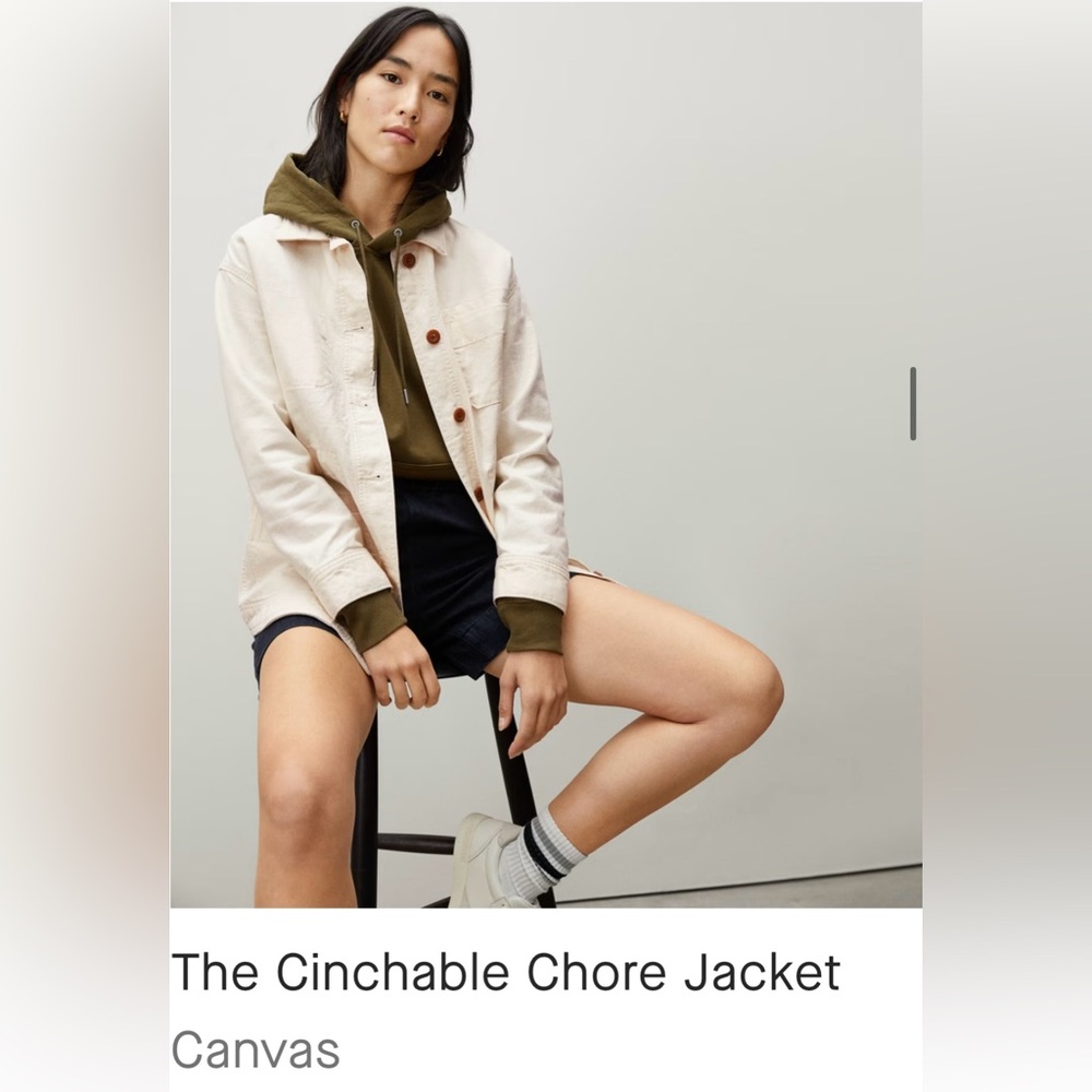 The Cinchable Chore Jacket - Canvas